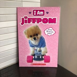 😎🐶 I am Jiffpom book (with stickers!)